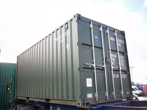 20ft New Shipping Containers 20ft Once Used S2- Original Doors - Image 2