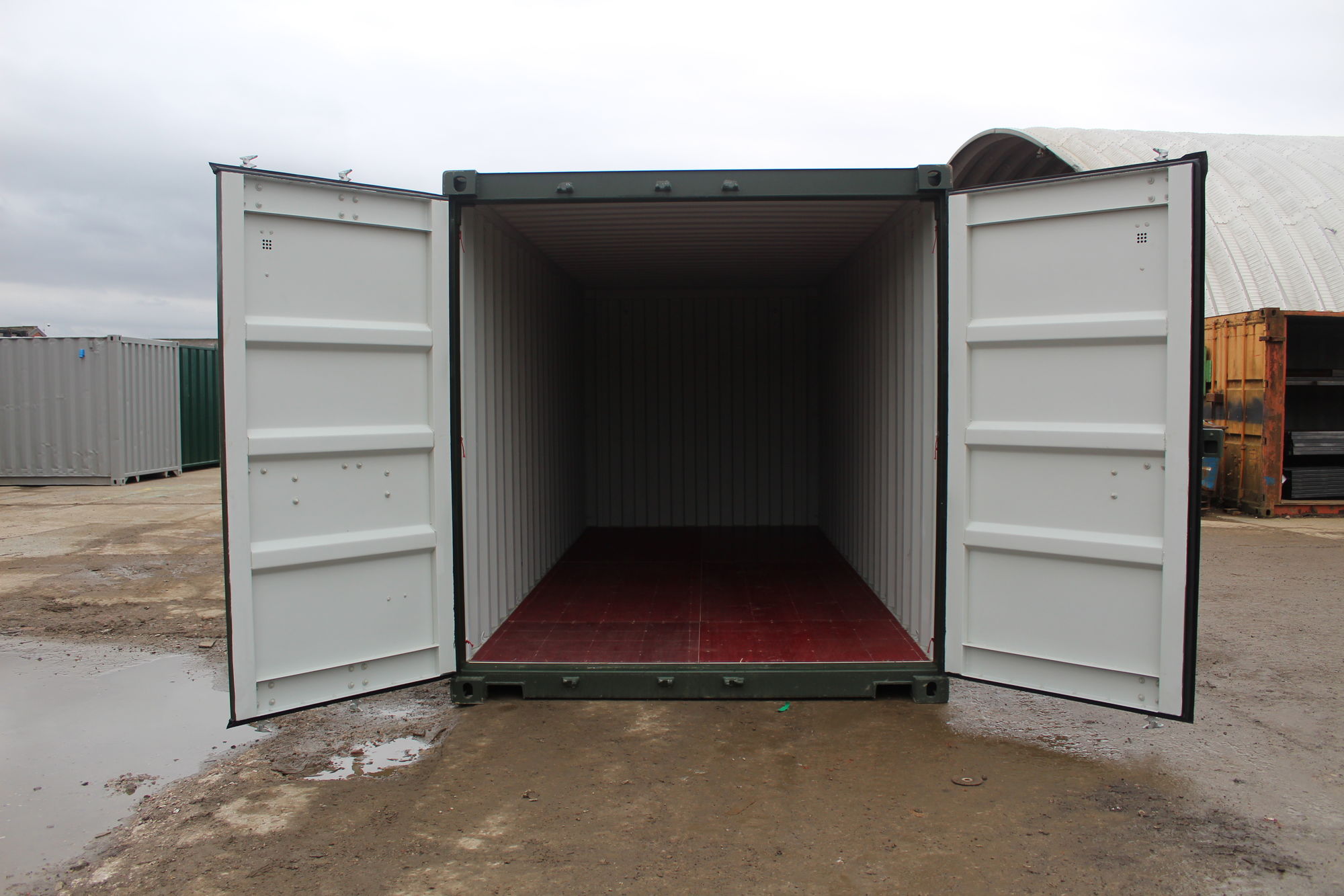 20ft New Shipping Containers 20ft Once Used S2- Original Doors - Image 4