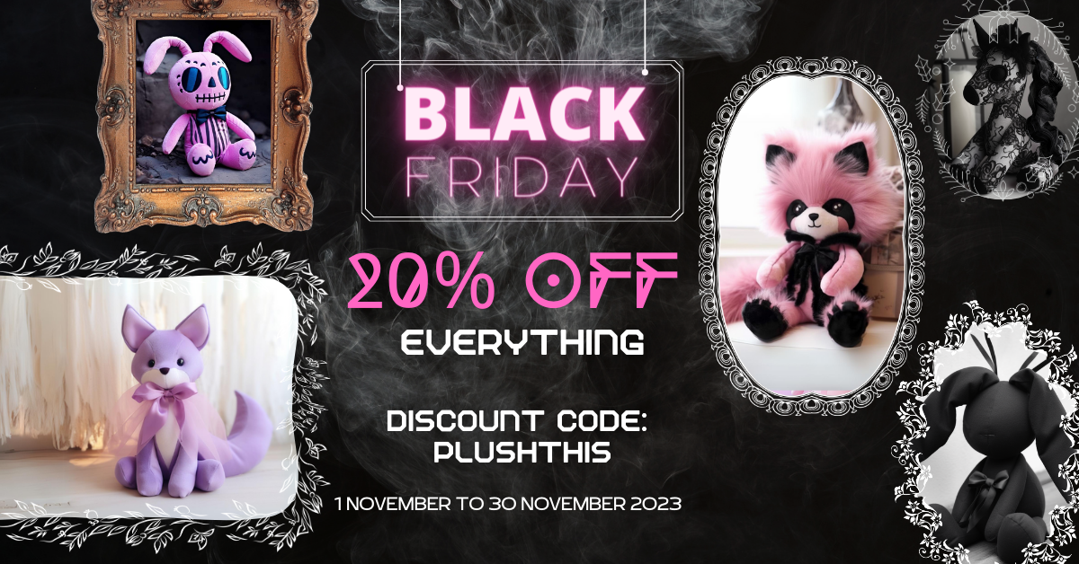 AI-Designed Plushies Brand PlushThis Kicked Off the First Ever Black Friday Sale