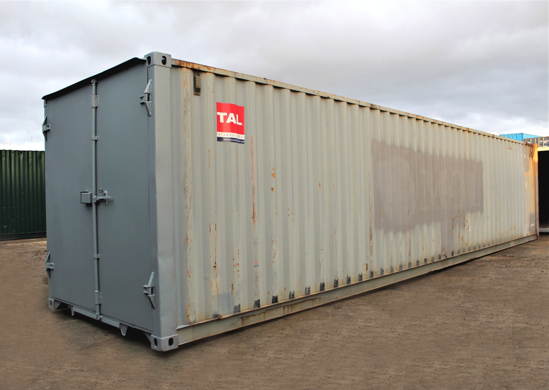 Used 40ft Shipping Containers For Sale 40ft ISO S1 Doors - Image 2