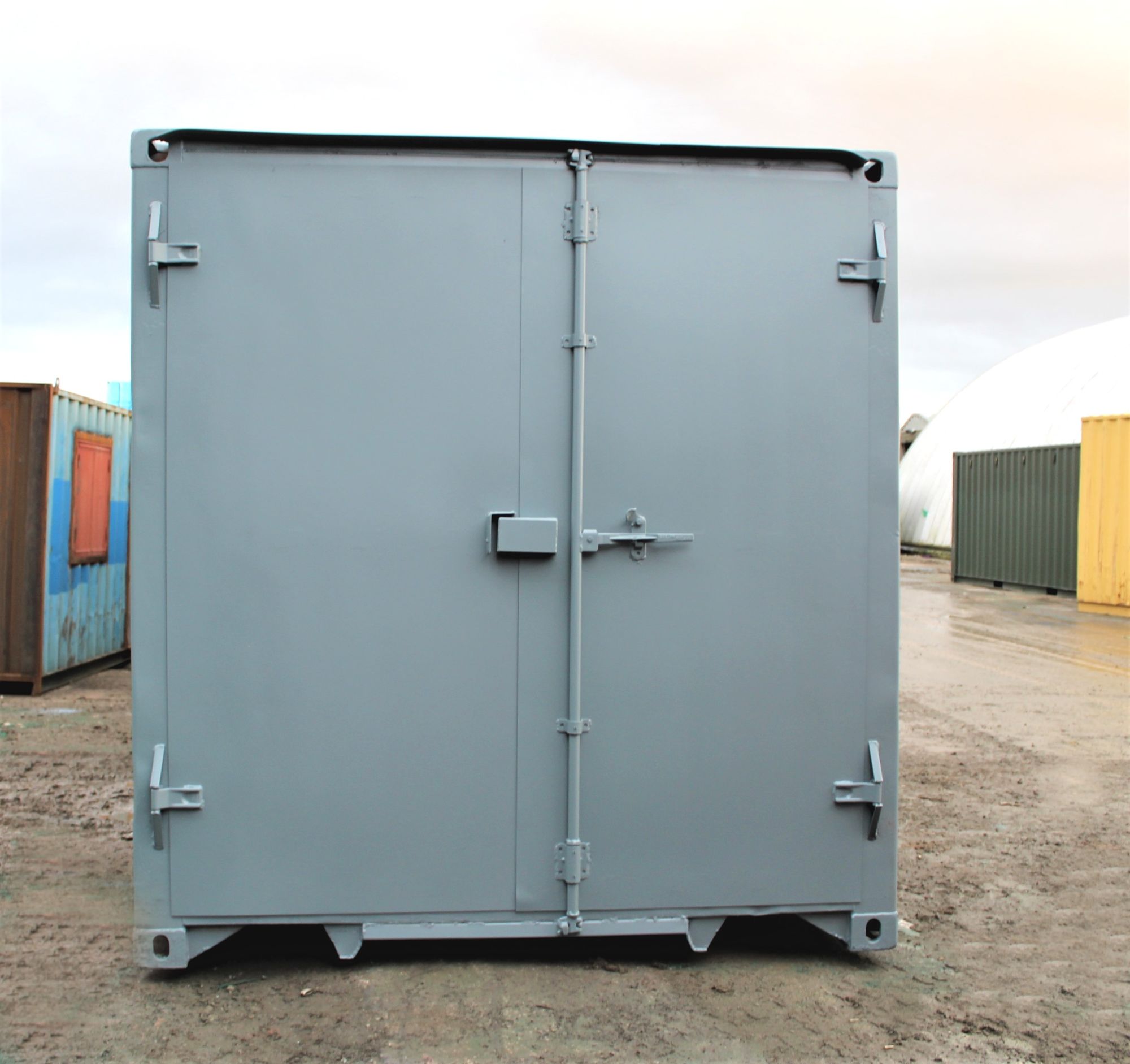 Used 40ft Shipping Containers For Sale 40ft ISO S1 Doors - Image 3