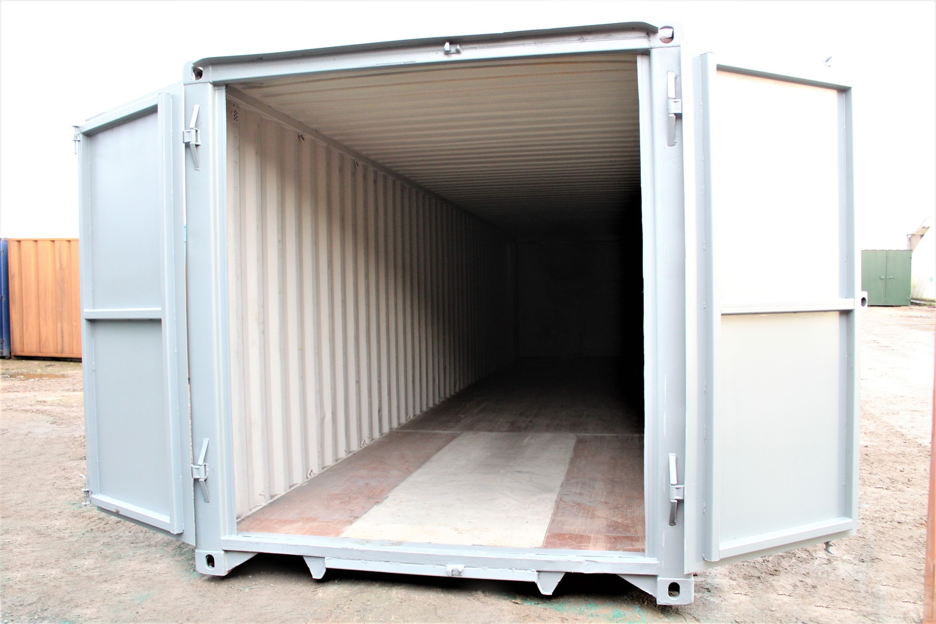 Used 40ft Shipping Containers For Sale 40ft ISO S1 Doors - Image 7