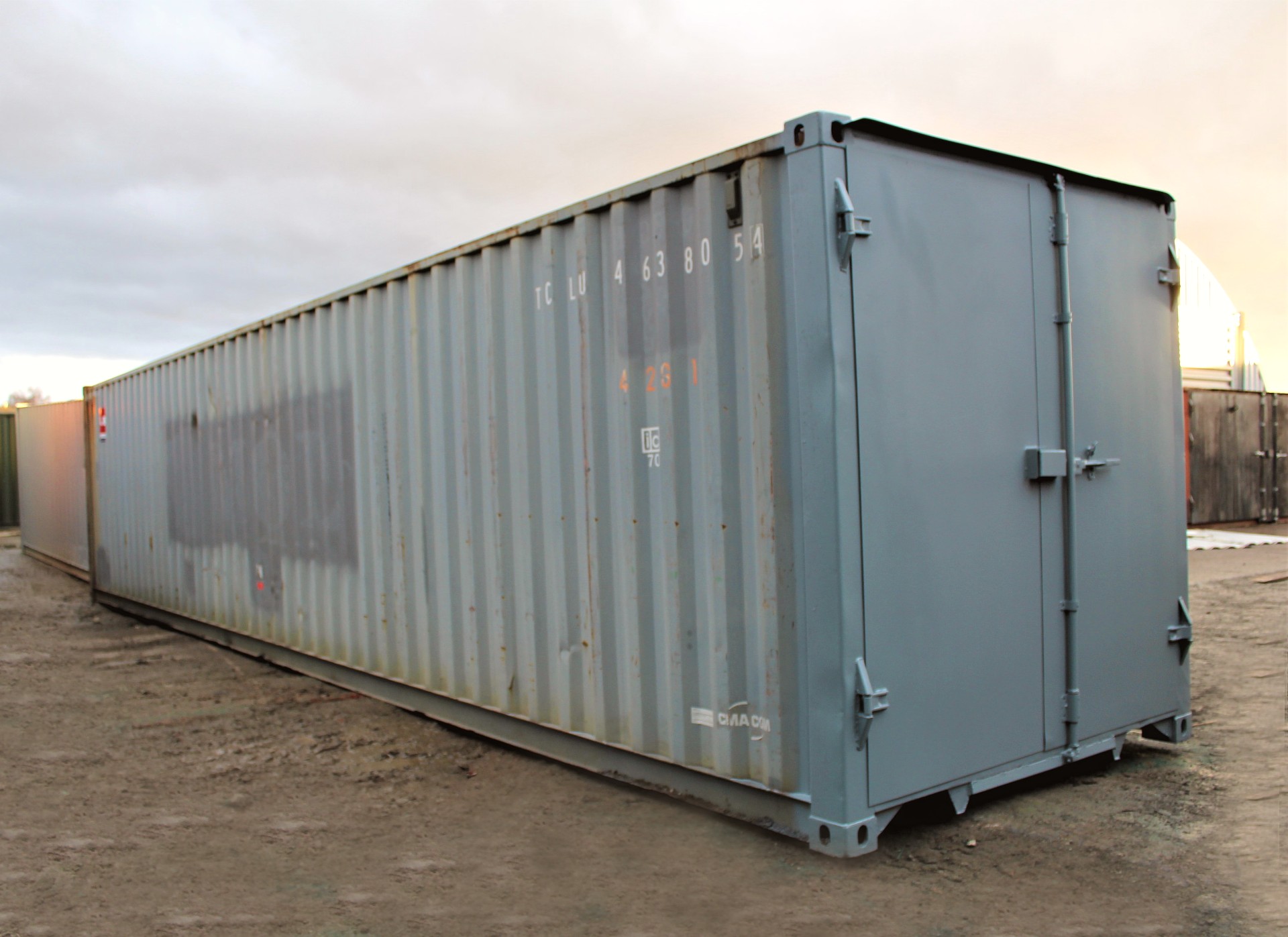 Used 40ft Shipping Containers For Sale 40ft ISO S1 Doors - Image 9