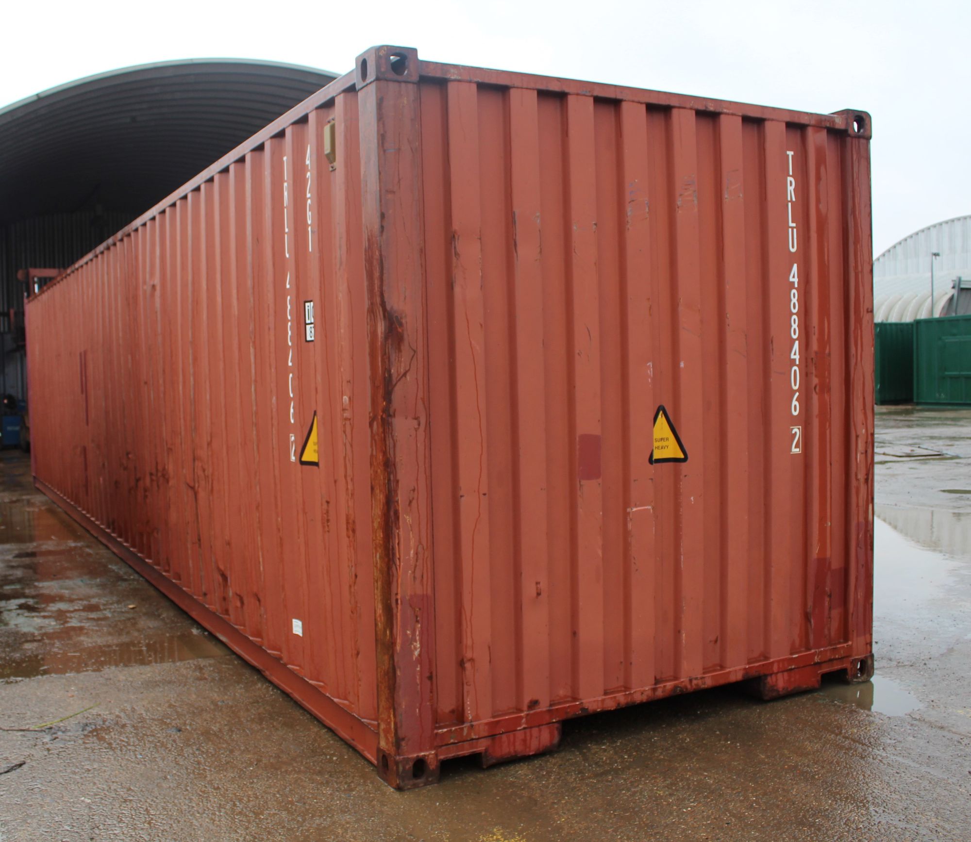 Used 40ft Shipping Containers For Sale 40ft Used Container - S4 Doors - Image 2