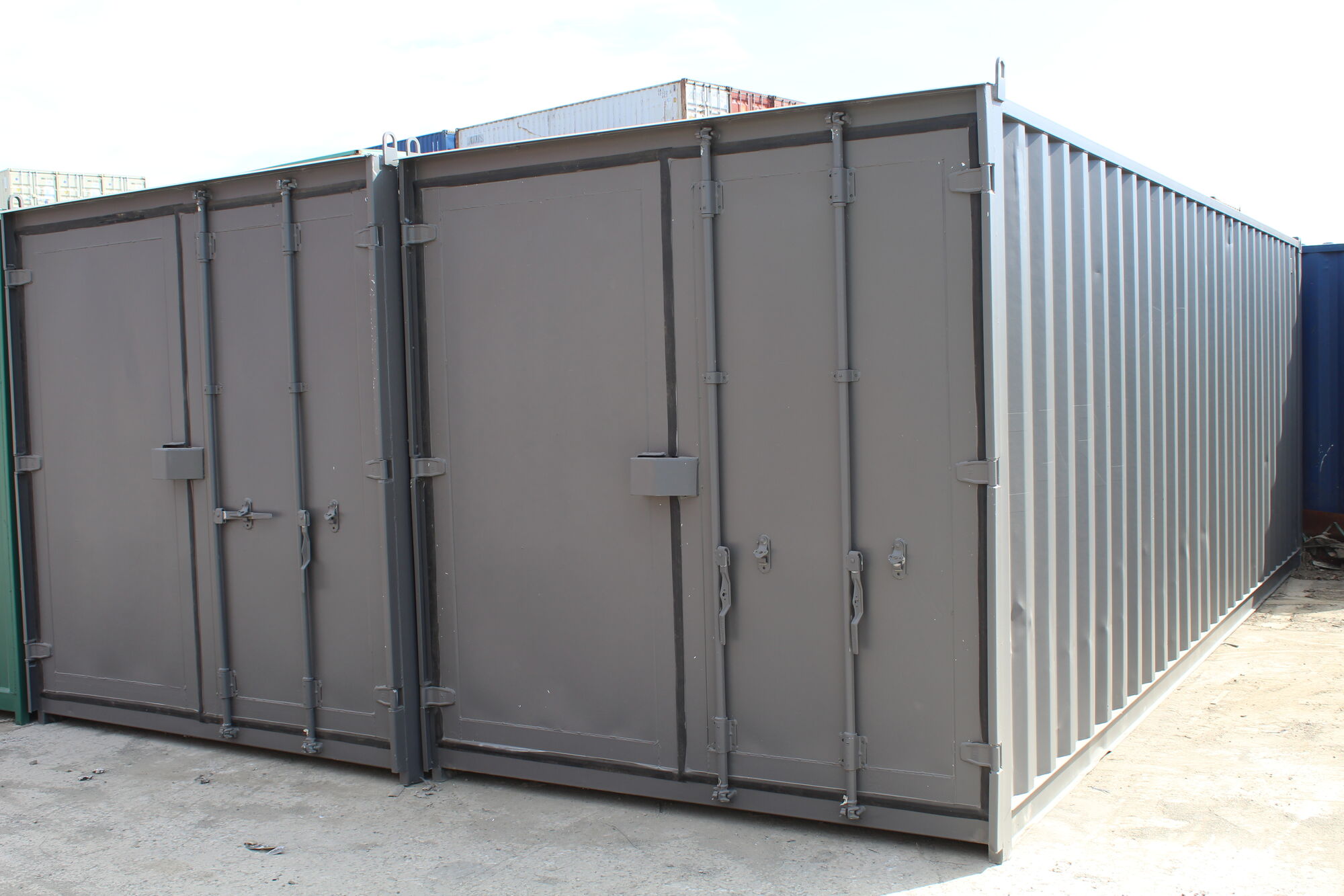 20ft New Shipping Containers 20ft Once Used - S3 Doors - Image 4
