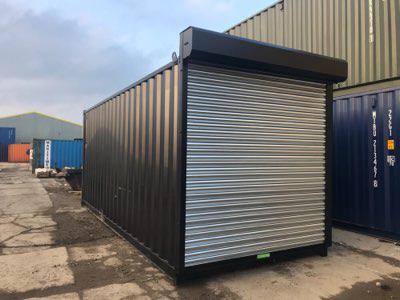 20ft New Shipping Containers 20ft Once Used - S4 Doors