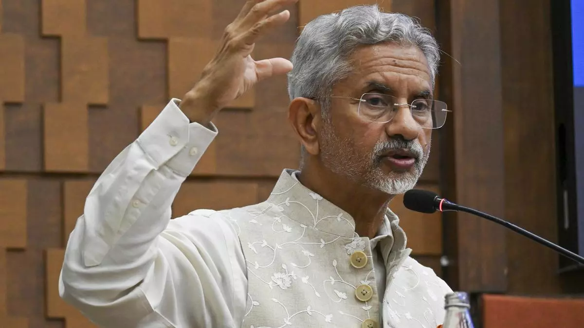 Working on alternative logistic corridors linking India with the Pacific and Atlantic Ocean: S Jaishankar